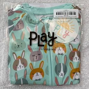 6-12m Rad Rabbit Shorty Romper